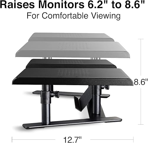 Miniatura 3 de STAPLES 2658099 Soporte ajustable para monitor dual (51230)