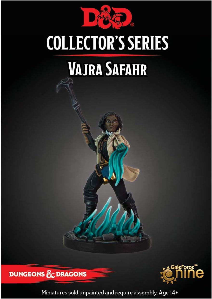 Dungeons & Dragons Dragon Heist: Vajra SAFAHR Collector's Series Miniature