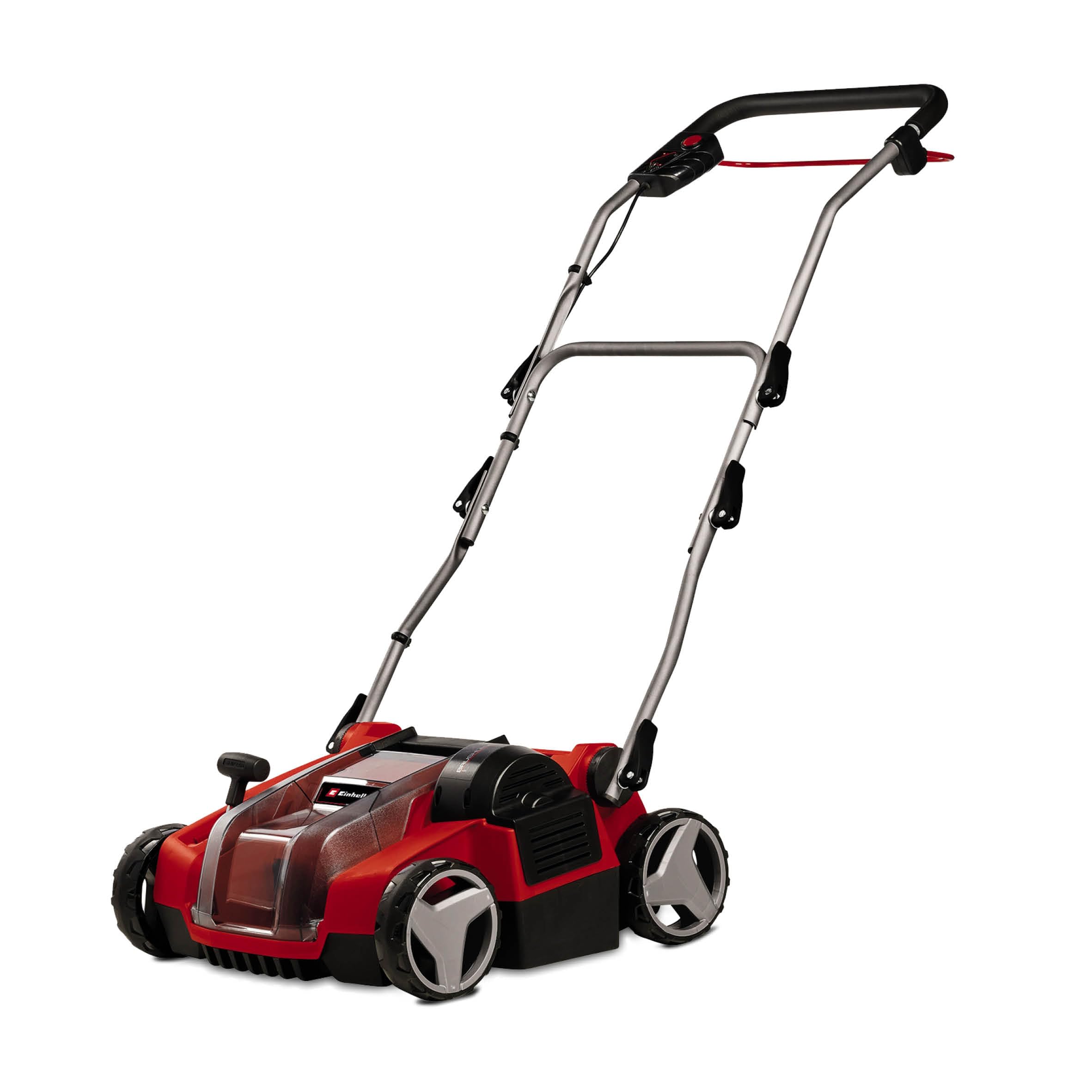 Einhell Scarificateur-aérateur sans Fil GE-SC 36/35 Li-Solo PXC (36 V, Largeur de Travail 35 cm, Moteur sans Charbon, Rouleau de Scarification à 16 Lames, Guidon Repliable, Vendu sans Batterie)