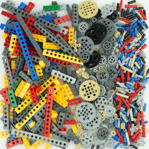 Gobricks GDS-890 Technic Axle Towball 50PCS Compatible with Lego Toy 2736 4211375 DIY Parts and MOC Components for Major Brick Brands Color:Bright Green 37