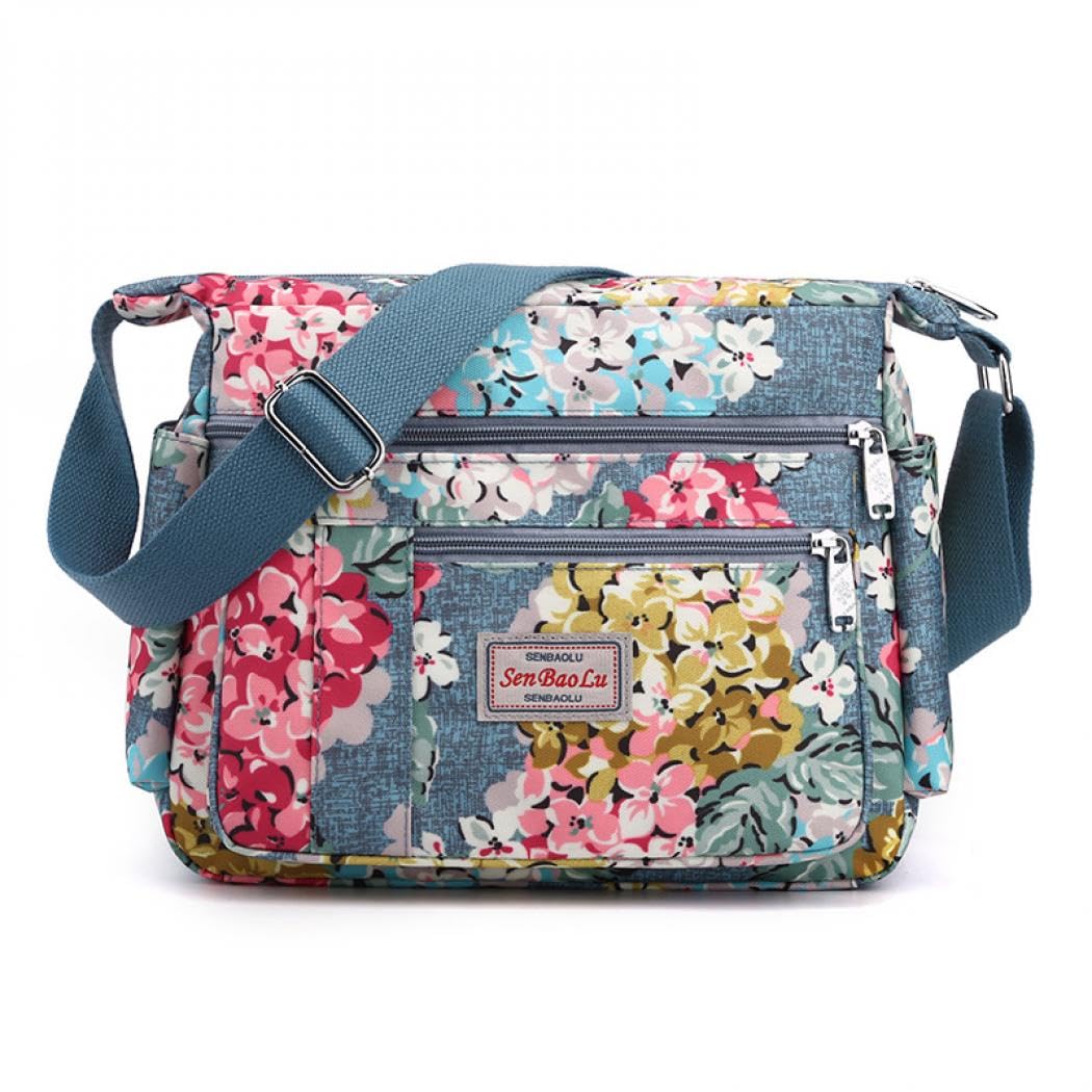 Women's Cross-Body Bags with Multi Pockets, Shoulder Satchel for Daily Use - Waterproof, Large Capacity, Trendy