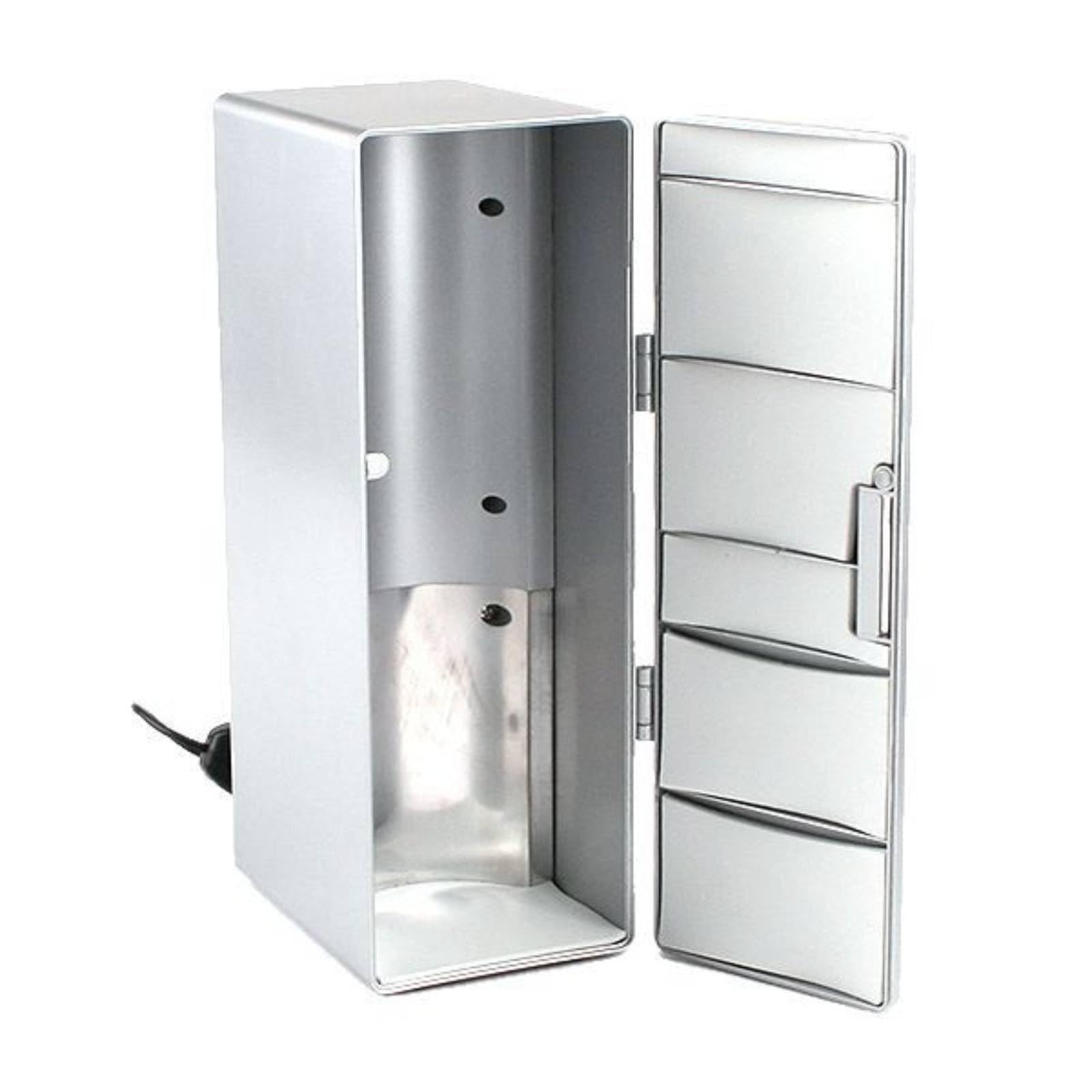 Baoblaze Refrigerador Mini USB Frigorífico Portátil Calentador Nevera Compacta con Conexión USB 5V 10W Plástico Adecuado para Oficina Dormitorio Coche Escritorio