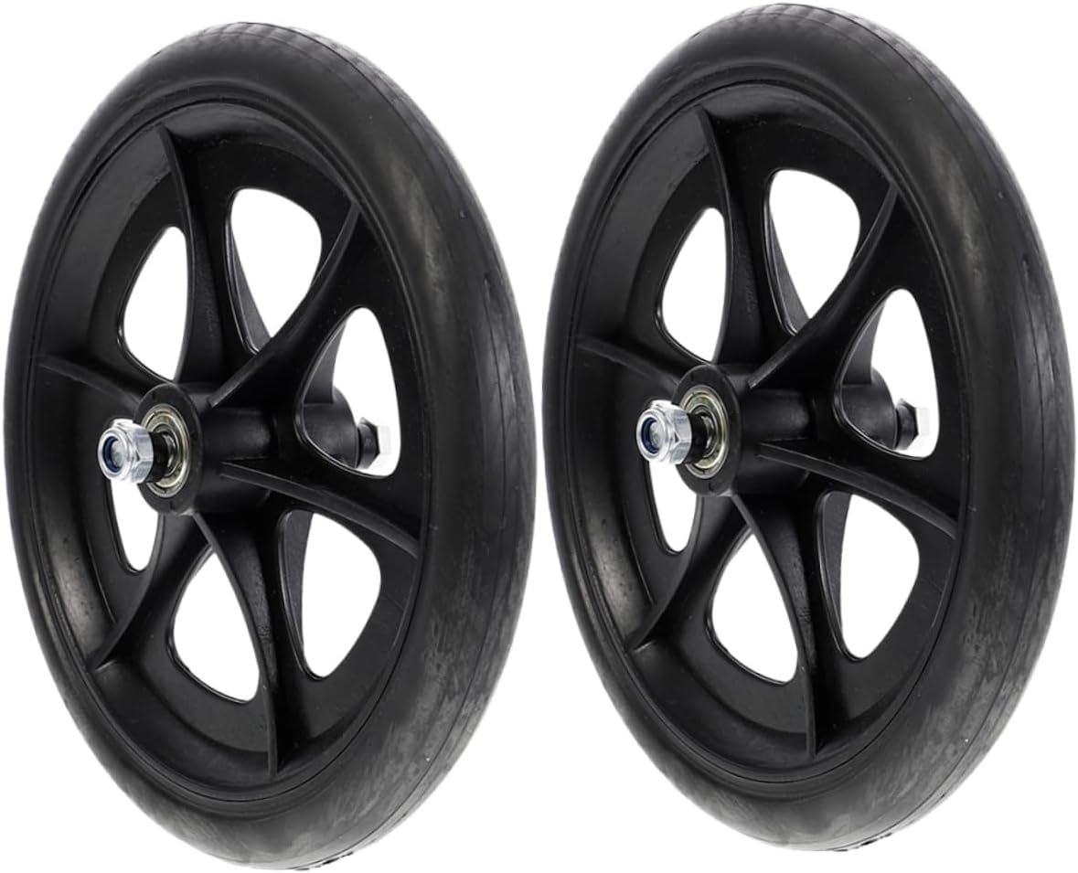 DOITOOL 2PCS of 6 Inch Wheelchair Front Wheels, Walker Wheel Chair