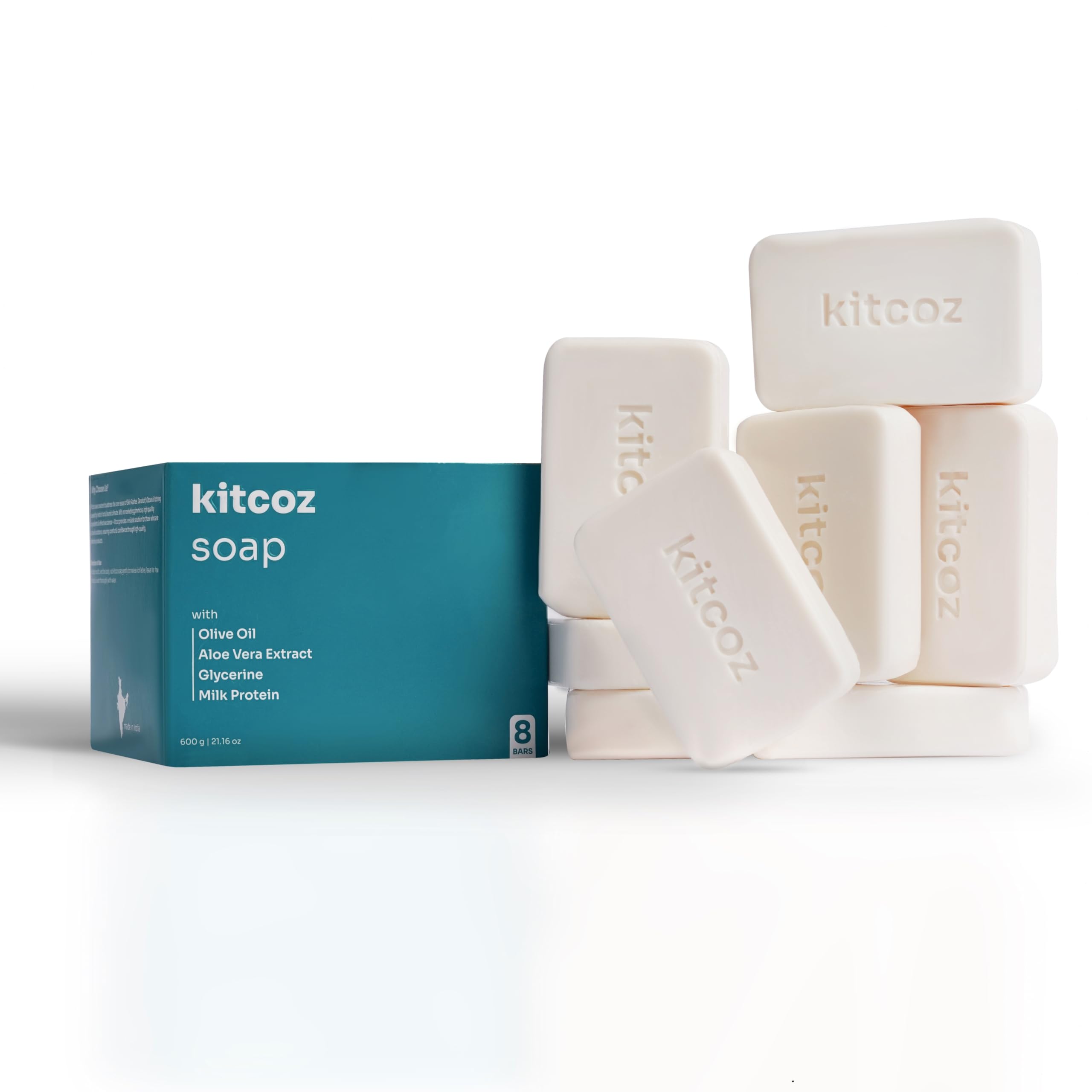 Kitcoz Anti Fungal & Anti Bacterial Soap For Intensive Fungal Infections of The Skin | Anti Itching Soap - Good for All Types of Skin | 75 Gm (Pack of 8)-image-18