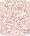LampPix 10 Inch Table Desk Lamp Shade Foliage Peach White (Spider Fitting)