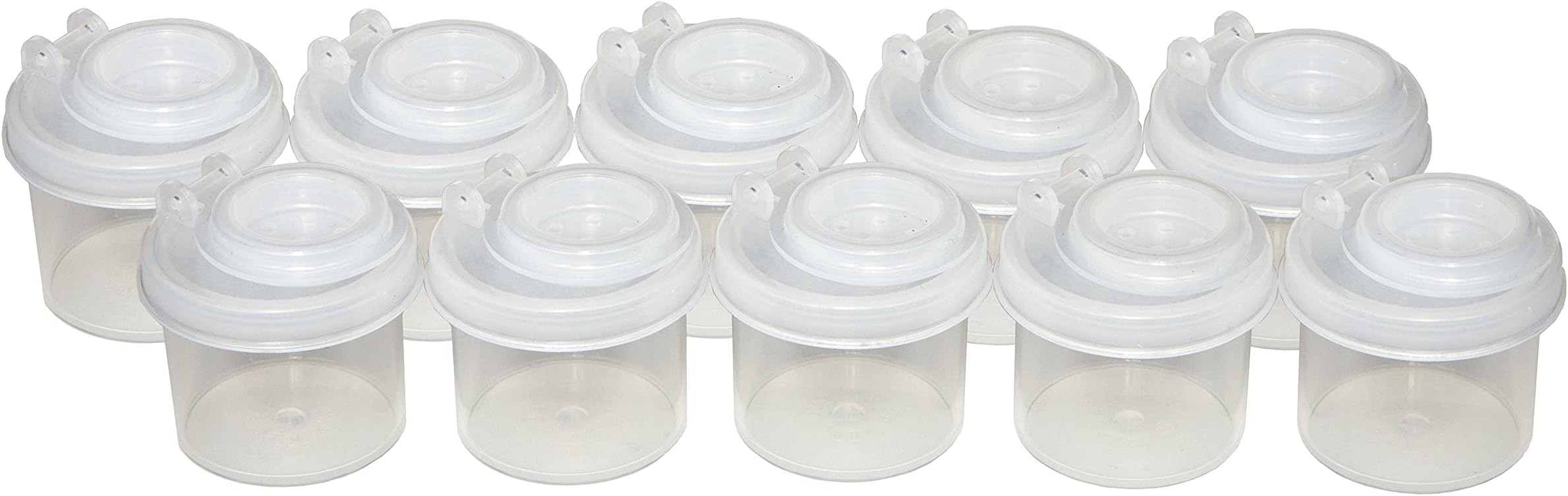 Brazza Outdoors set of 10 Mini spice jars with sifter and cap (15)