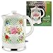 Produktbild Keramikwasserkocher Wasserkocher Rosengarten 2 Liter, elektrisch 1500-1600W, Keramik