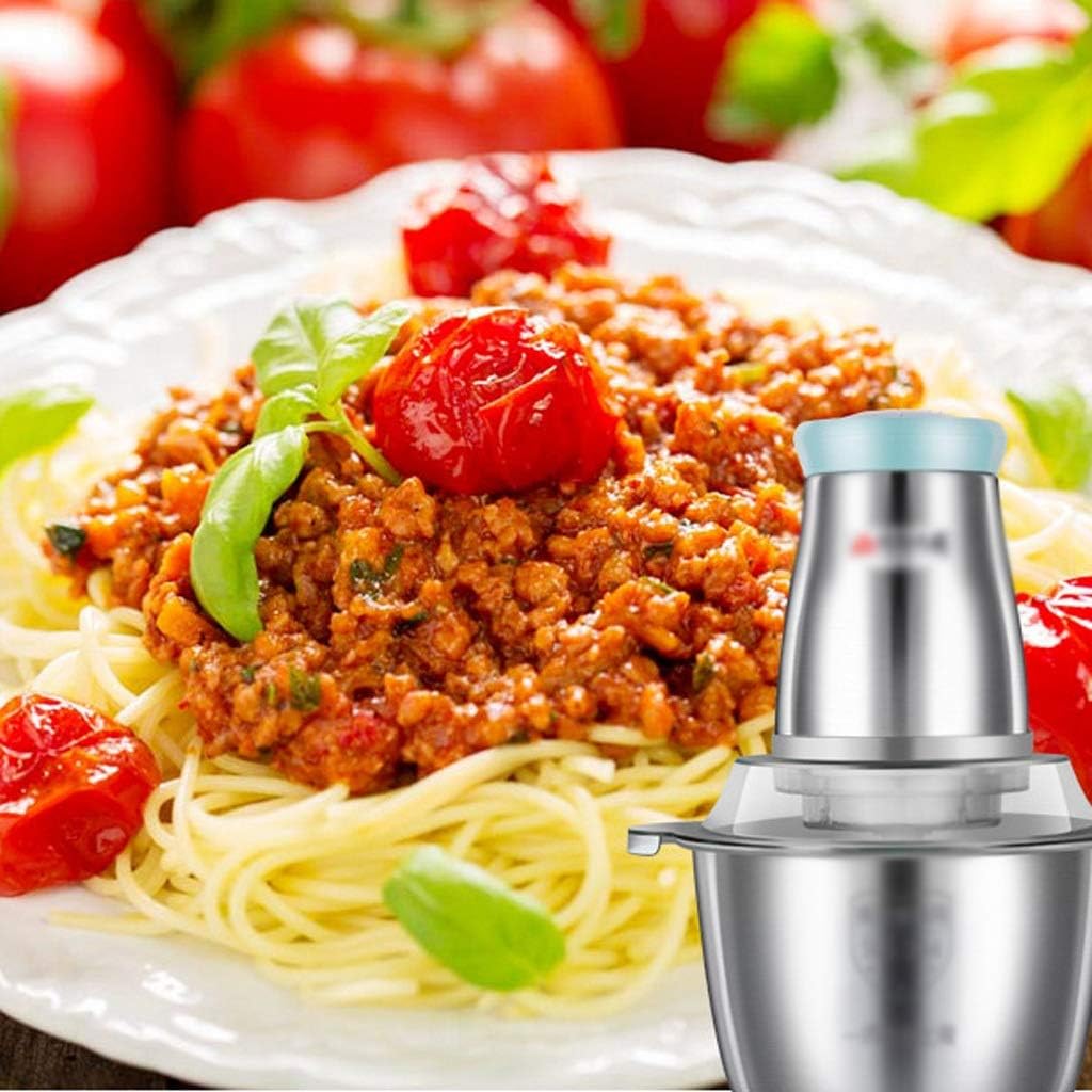 Electric Meat Grinder Household Stainless Steel Chopper Multi-function Meat Slicer Blender Easy Kitchen
