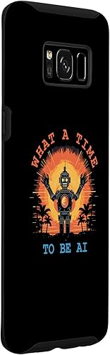 Miniatura 3 de Galaxy S8 Qué momento para ser IA - Funda Nerd de inteligencia artificial de Python