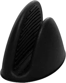 LYOR - Luva Térmica de Silicone Preta 10,5cm x 7,5cm x 8cm