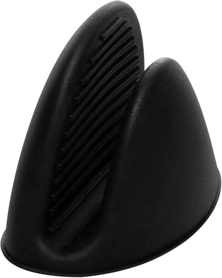 LYOR - Luva Térmica de Silicone Preta 10,5cm x 7,5cm x 8cm