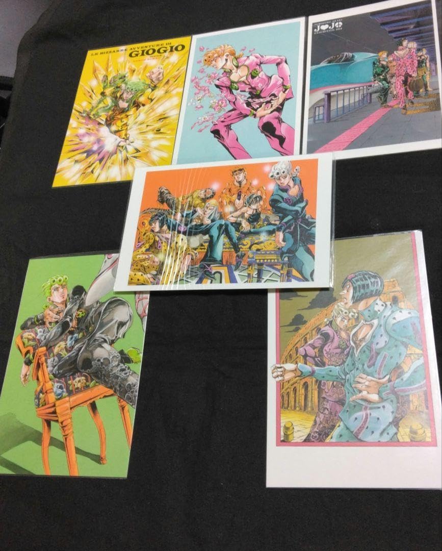 Amazon.co.jp: ジョジョ展 第五部 ジョルノジョバーナ ポストカード