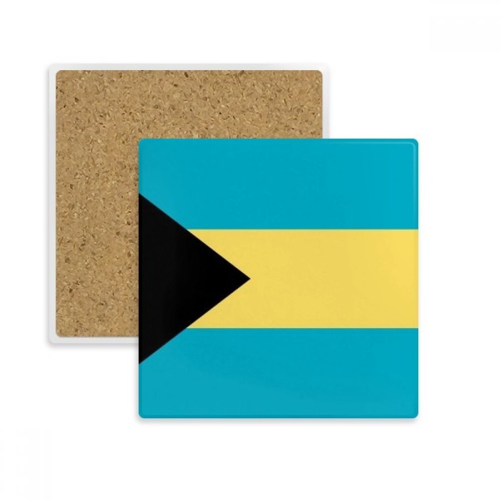 Cadeau dessous de verre Bahamas pour amateur de voyage et de décoration pays