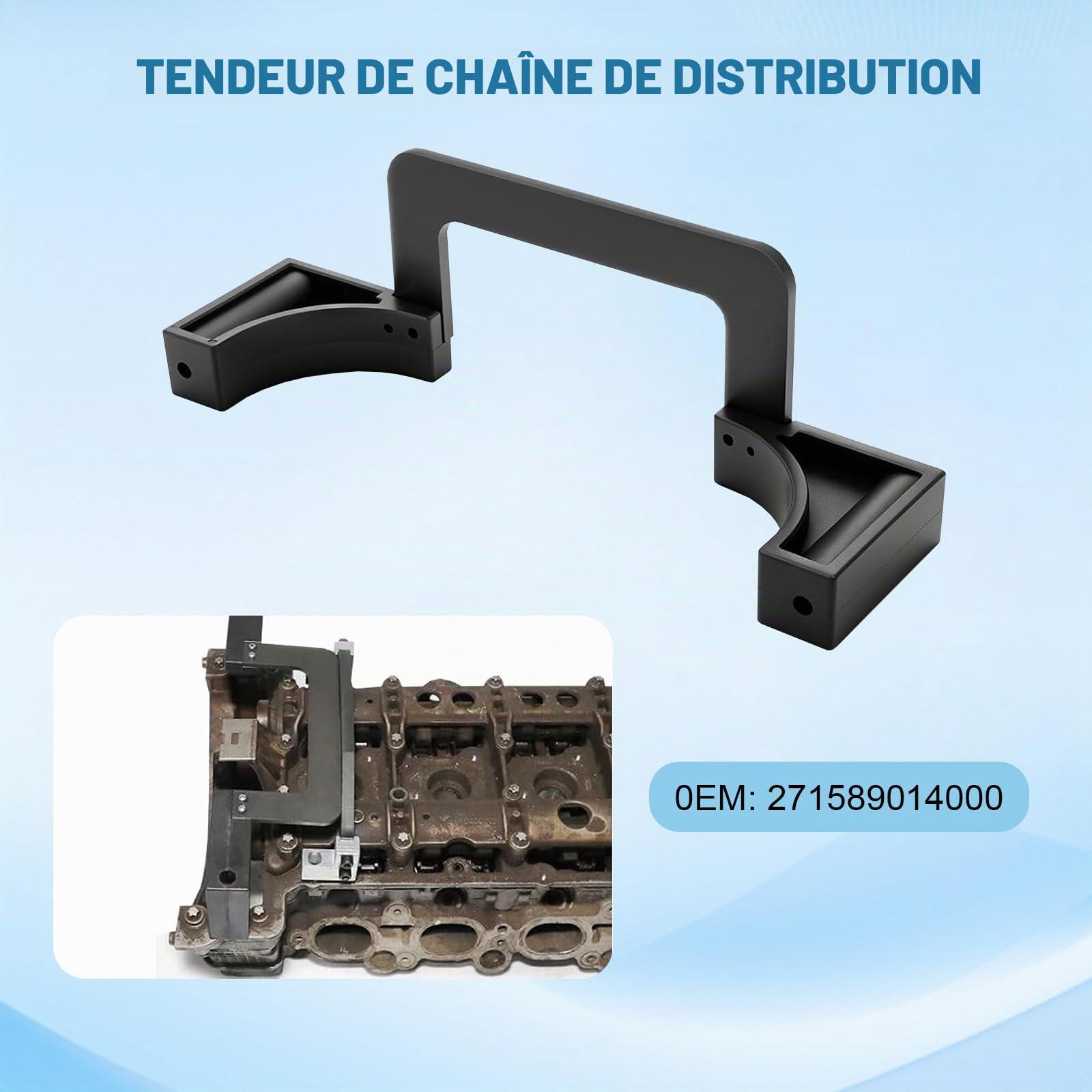 Outil de verrouillage chaîne de distribution arbre à cames chaîne de distribution culasse Kit d'outils de réparation Compatible avec M271 C230 180 E200 271589006100