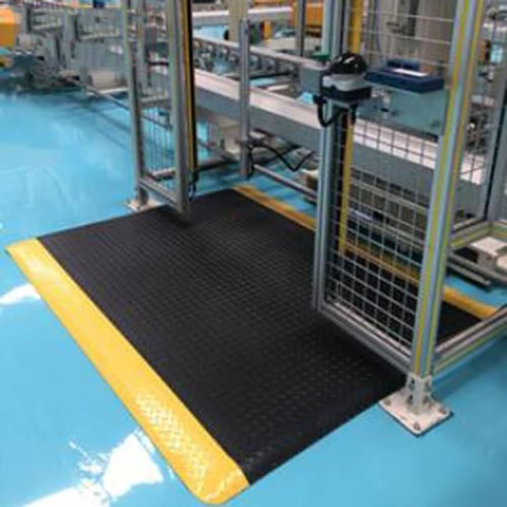Esterilla antifatiga, Alfombrilla de Trabajo ergonómica, Alfombrilla de Goma granulada, Antideslizante