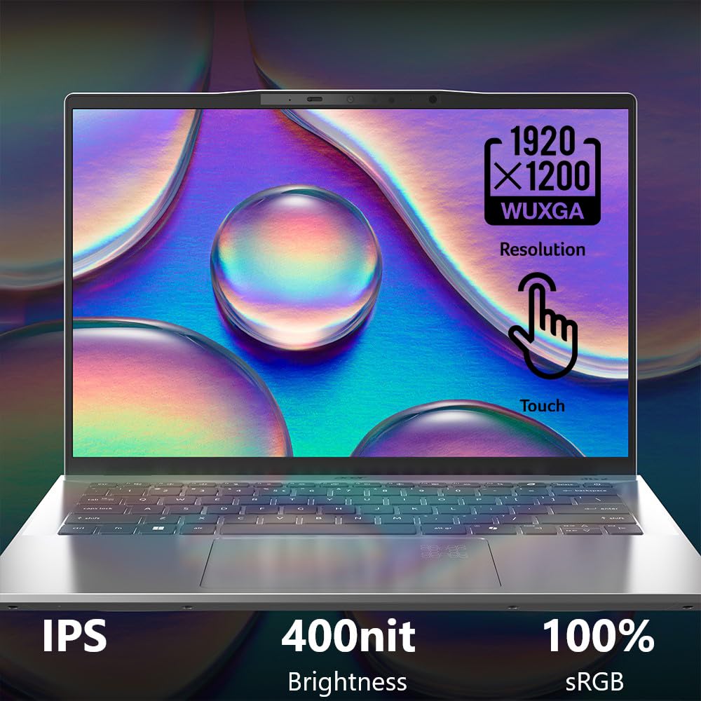 Acer Swift 14 AI Copilot+ PC | Tela sensível ao toque WUXGA 16:10