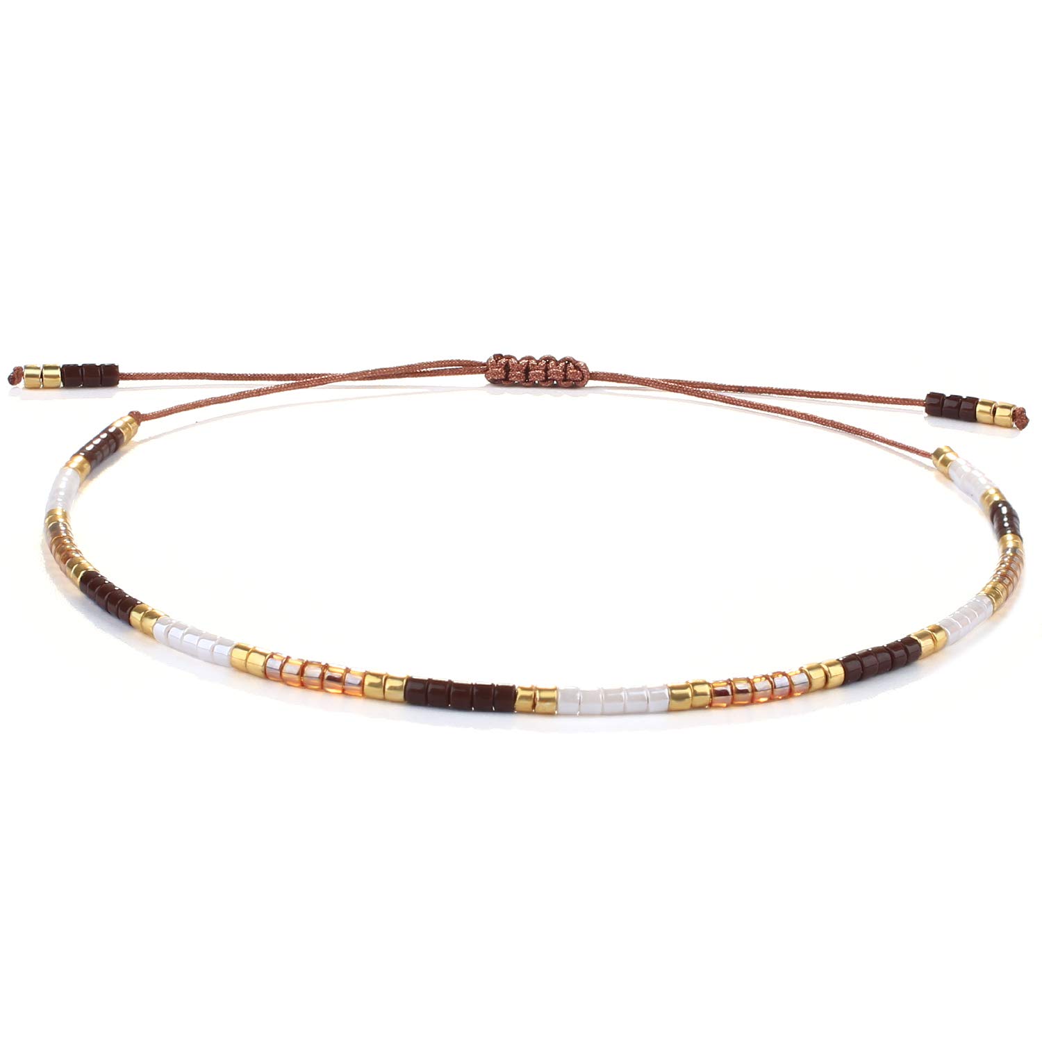 KELITCH Damen Freundschaftsarmbänder Perlen Strang Armbänder