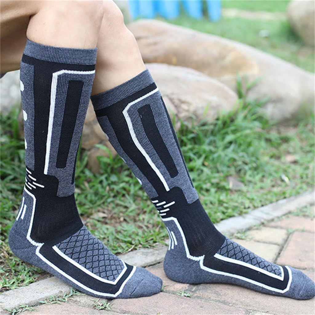 Sports Thickened and Comfortable Towel Soled Long Tube Socks, Warm