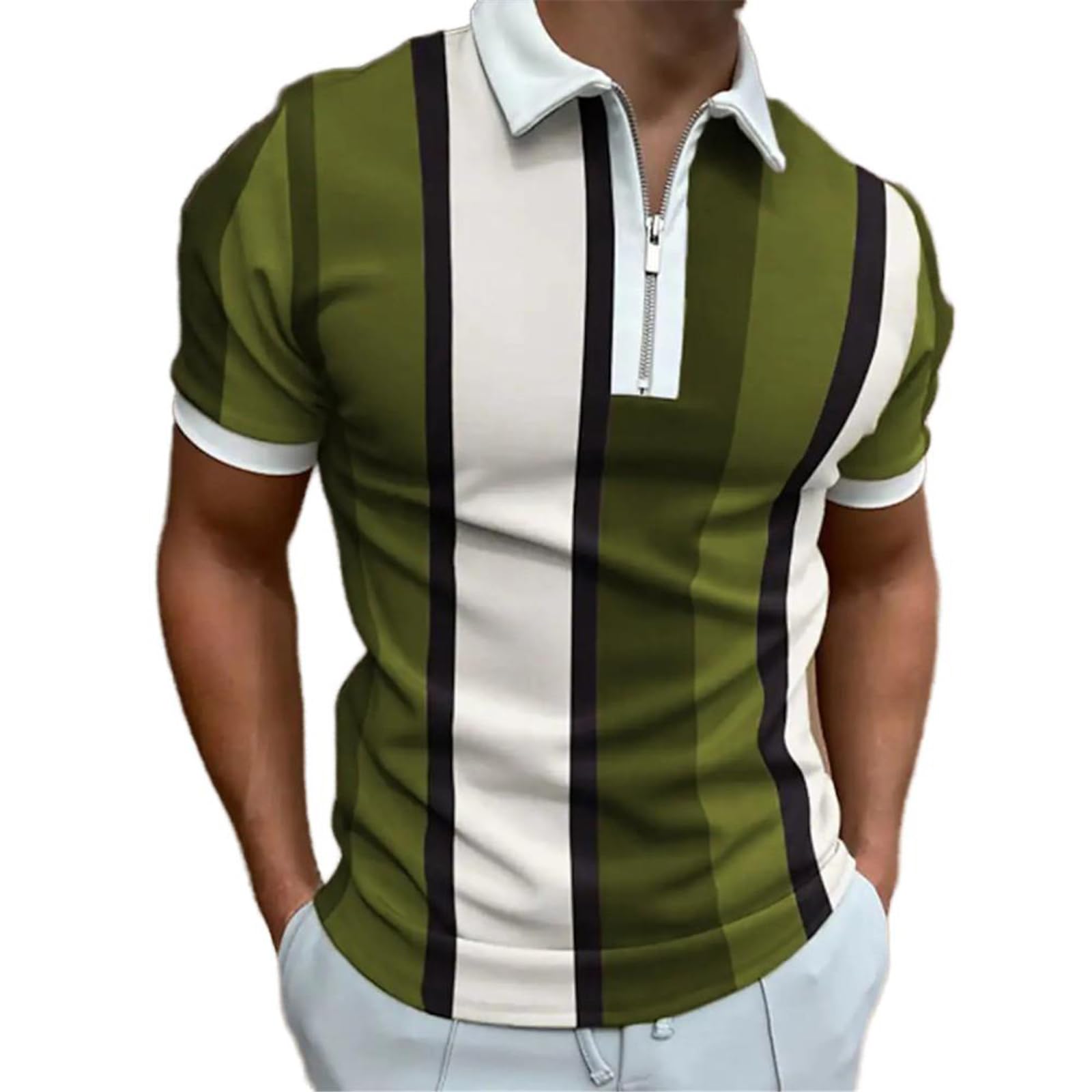 Camicie Uomo Manica Lunga Stampa Casual Base Quotidiane Top