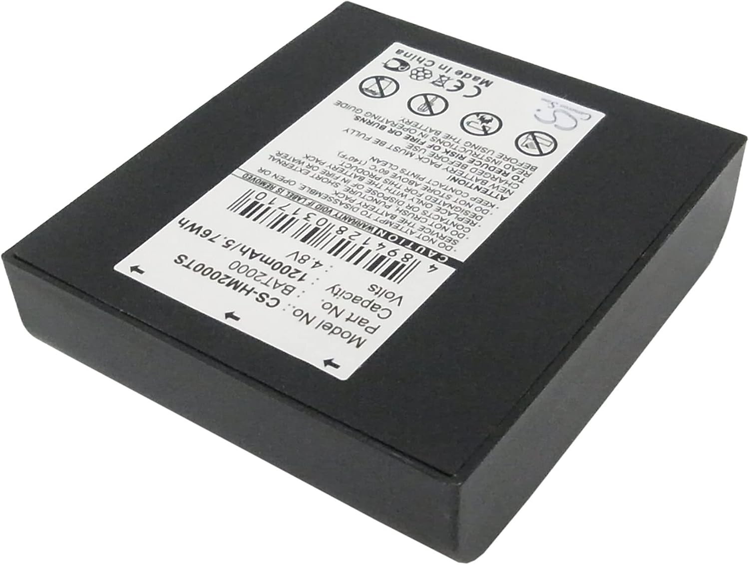 Cameron Sino Battery for HME COM 2000 PN:HME BAT2000 1200mAh / 5.76Wh
