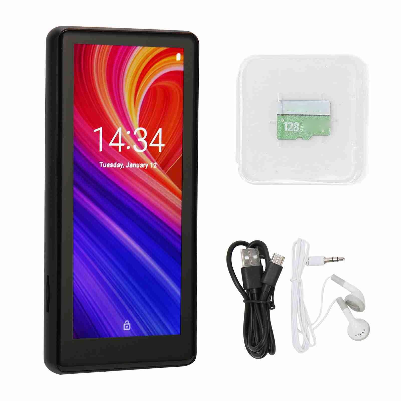 WiFi MP3 Player con Touch Screen da 4.0 Pollici (16+128GB)