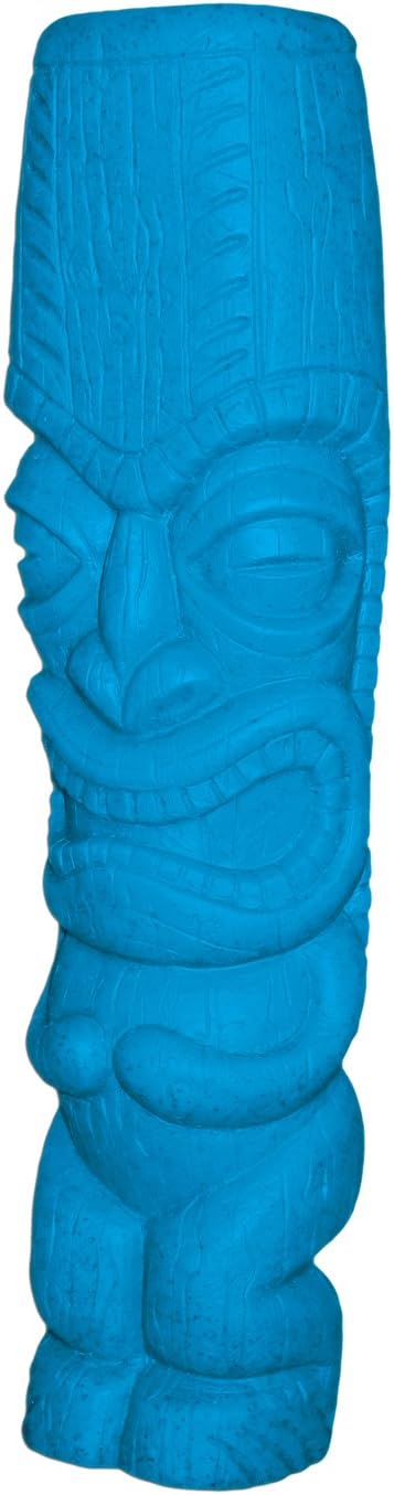Large Squeeki Tiki Dog Toy, Blue