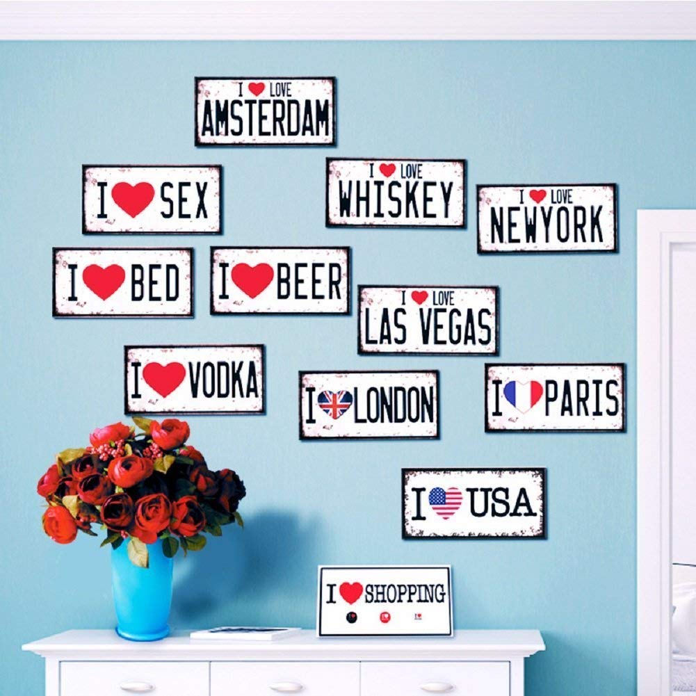 Targa Vintage Canada 1867 In Metallo - Decorazione Wall Art Per Bar, Garage 15x30 Cm - Foto 12