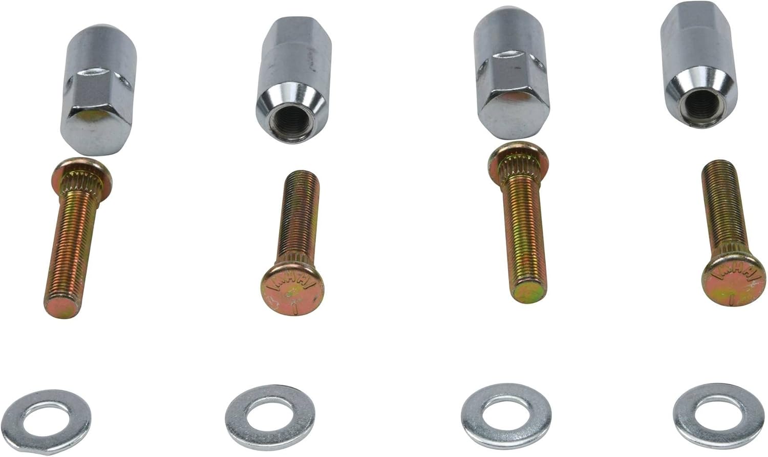 New All Balls Wheel Stud and Nut Kit 85-1134 Compatible With/Replacement For Polaris Ranger 4x4 800 EFI 2014