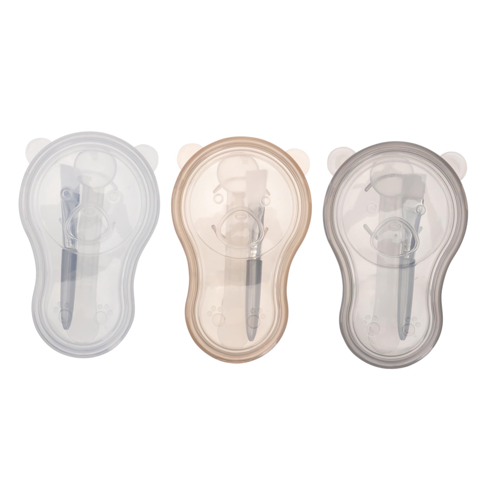 Beatifufu Diy Mask Bowls Brush Set 3 Pieces Facial Mask Tools Easy to Apply Clean Skin Care Beauty Kit Random