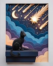 The Star Observer's Journal: A 180-Page Dotted Grid Notebook for Big Ideas and Bold Dreams (7.5" x 9.25" Meteor Shower Cover)