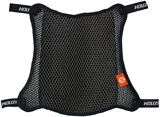 Nrkin Motorrad Kissen Mesh Sitzbezug,Universal Sitzkissen Motorrad,D-Mesh Luftkissen Atmungsaktiv rutschfest,Protector Son...
