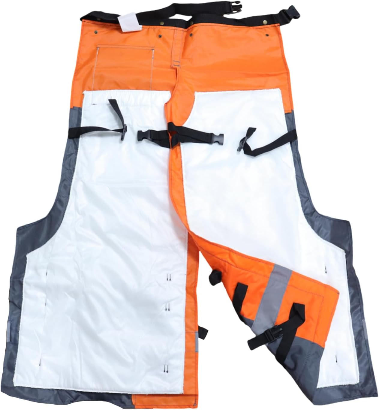 ☆チェーンソー防護ズボン④ STIHL 作業用パンツ 黒×グレー×オレンジ