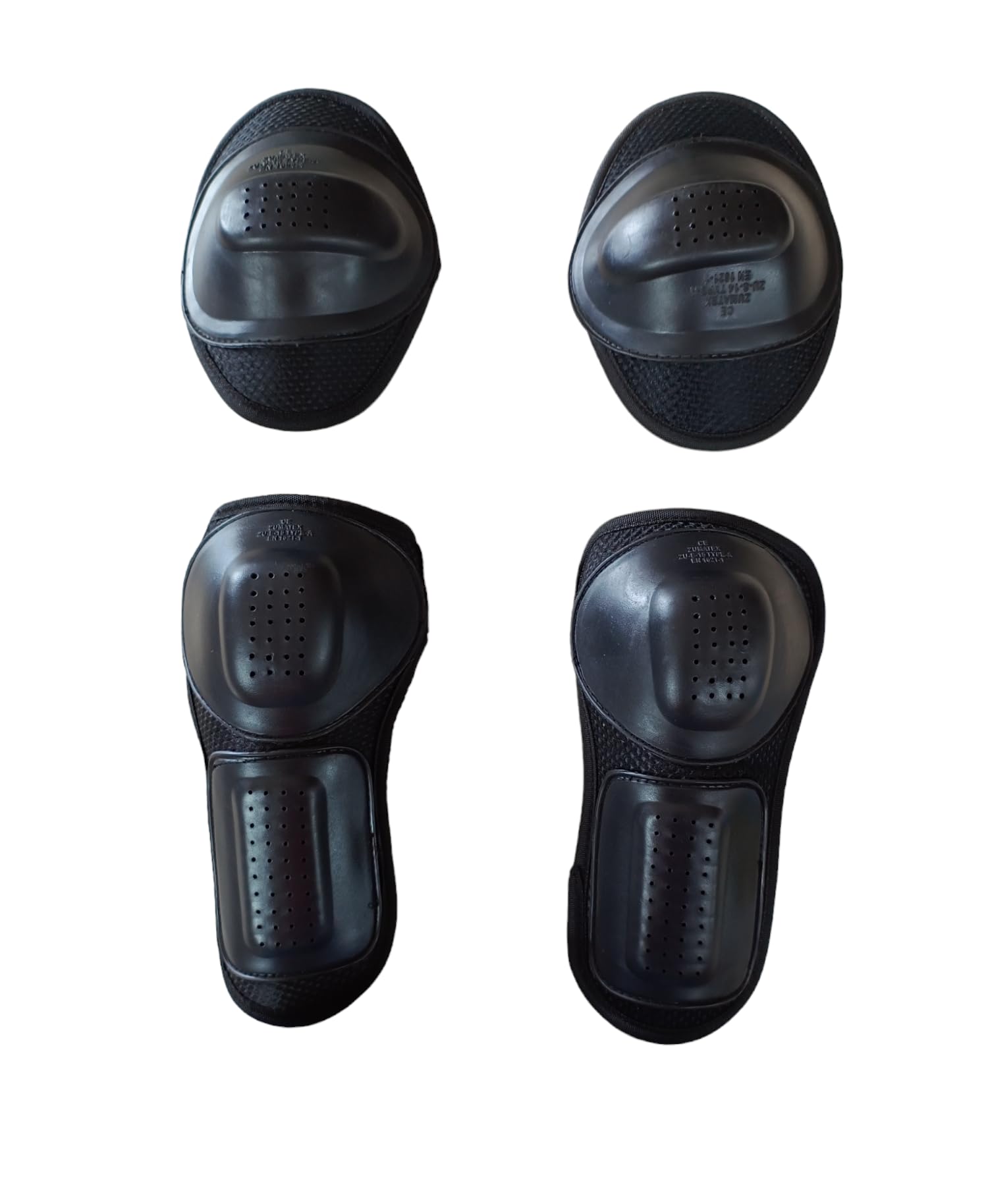 4 PC - Level 1 Certified Armor Pads l Level 1 Approved Shoulder and Elbows Armor Protector Inserts for Motorcycle Jackets Set-image-26