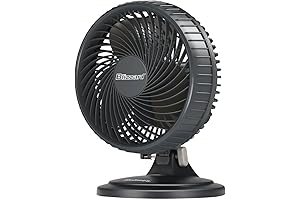 Holmes Blizzard Mini Personal Oscillating Table Fan