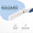 FURR Face Razor for Women | Razor For Eyebrows, Upper Lip, Forehead, Chin | Effortless Hair Removal Experience with Japanese Blade | Can Be Used Up to 5 Times | Pack of 2 gallery image