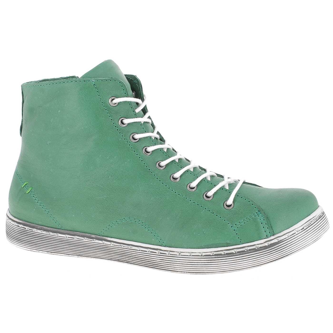 Andrea Conti Lace-up Ankle Boots, Green, 8 UK