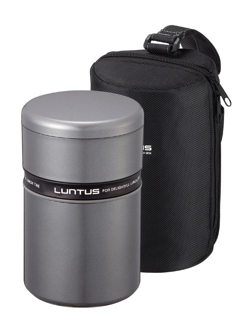 JKIH.83G - insulated thermal bento lunch box 830ml (grey)