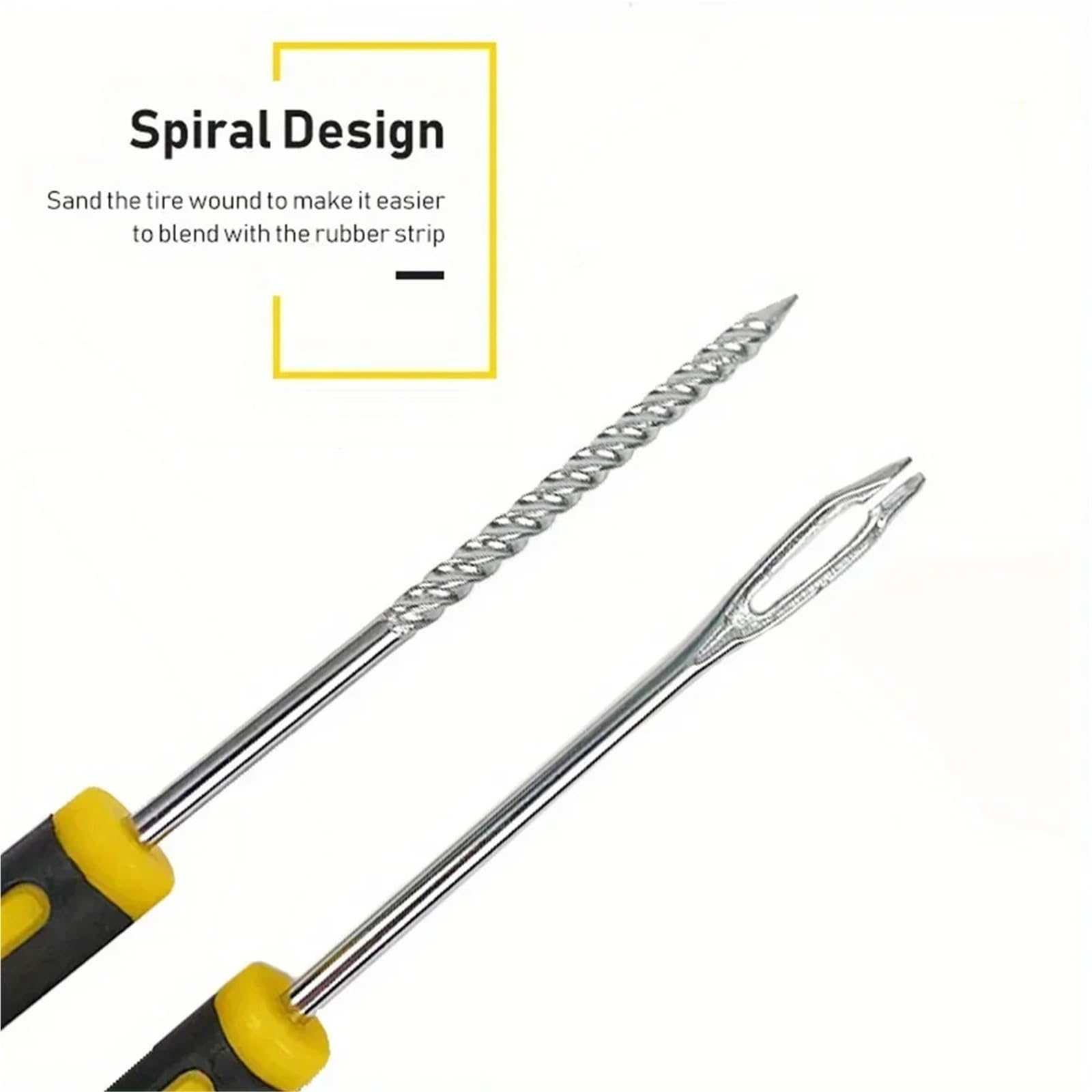 Kit di Riparazione Pneumatici per Moto, Strumenti per forature, Strumenti per forature di Emergenza, Strisce per Pneumatici per Auto, Colla per Rimuovere la Colla (Caso b)