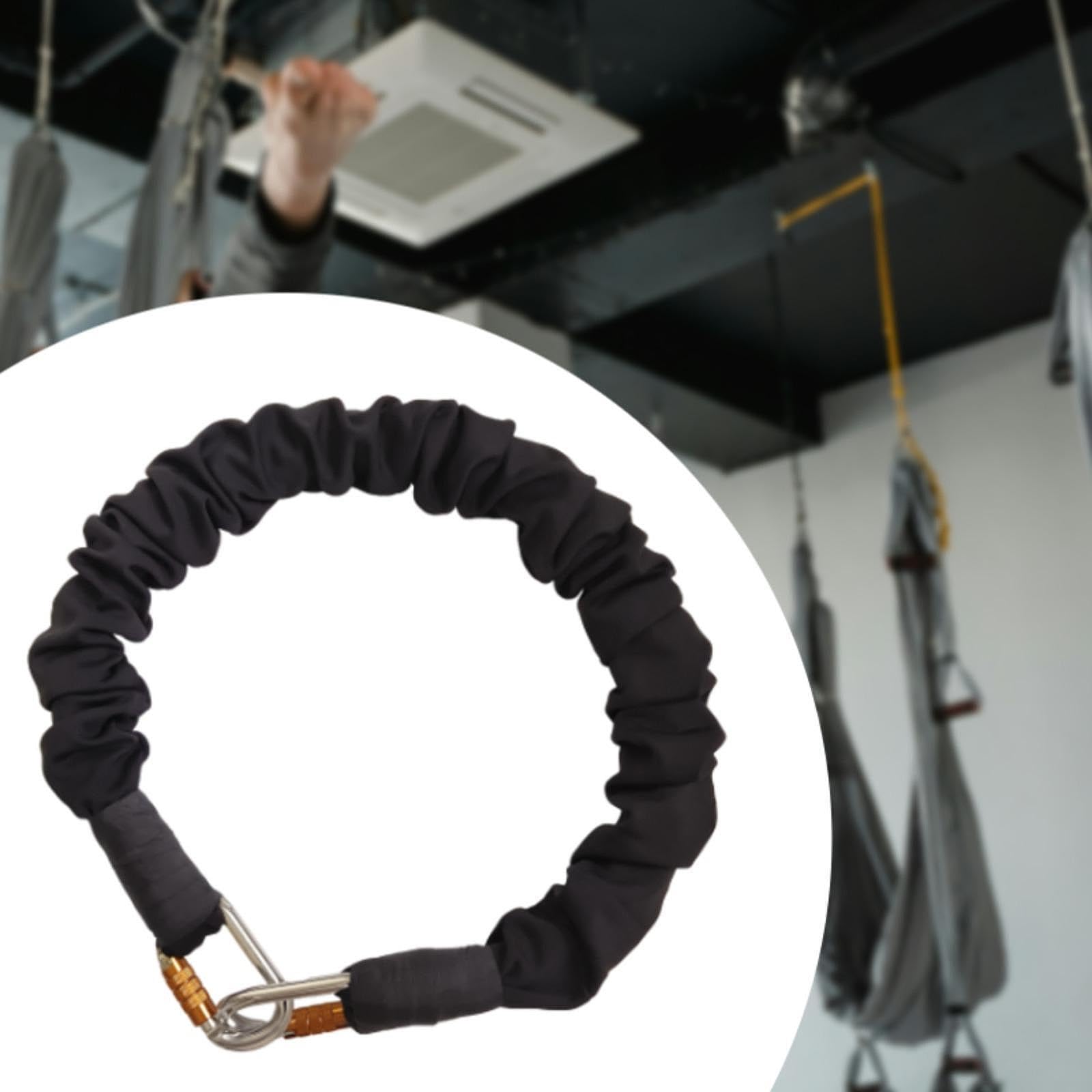 Rope Cinta de Resistencia para Ejercicio de Cordón Fitness de Entrenamiento Material Emulsionado y Poliéster Adecuado para, 55 kilos
