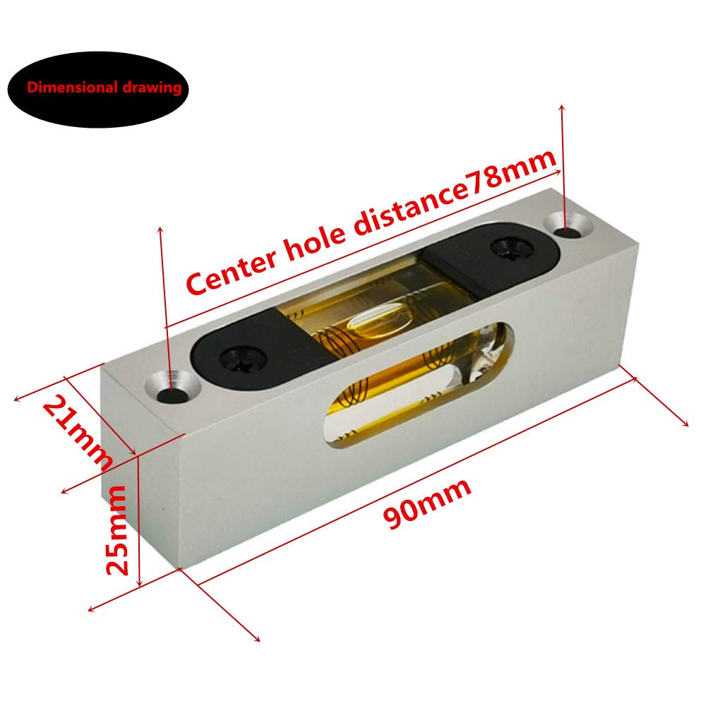 UMEI Aluminum Level - 3-Side Bubble Level with Magnet -2