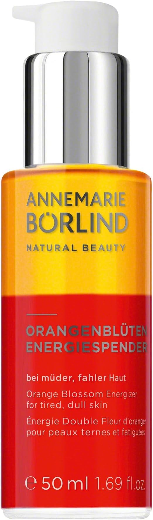 ANNEMARIE BÖRLIND ORANGE BLOSSOM ENERGY PROVIDER (50ml) - For Tired and Dull Skin - 2-Phase Care for Vitality and Elasticity - For a Revitalized, Energized Skin