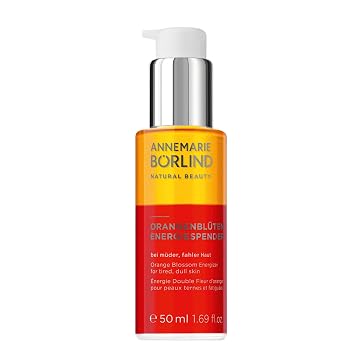 ANNEMARIE BORLIND Orange Blossom Face Serum Sustainably Sourced Facial Toner With Valuable Plant Oils to Protect the Skin Against Environmentally Induced Premature Aging 1.69 Oz