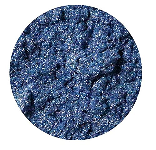 Mica Cosmetic Powder Two Tone Candle Melts Bath Bombs Soap Dye Nail Polish Grout Epoxy Resin (Grey Blue, 25g Jar)