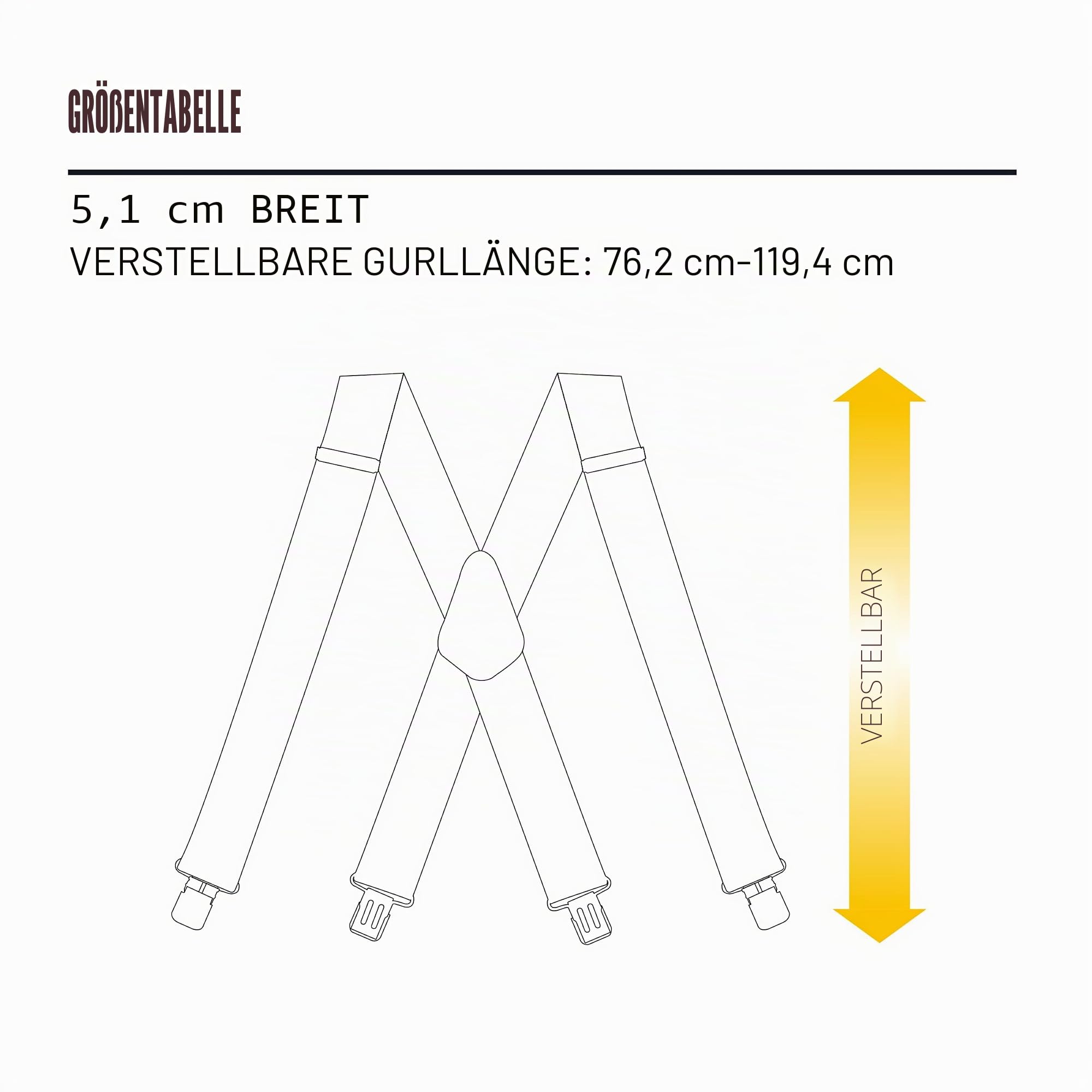 Carhartt Herren-Hosenträger, strapazierfähig