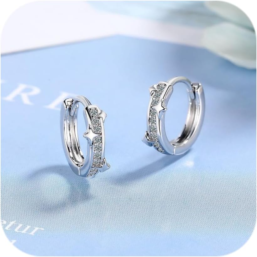 925 Sterling Silver Earrings for Women 2025 Sparkling Pearl Heart Diamond Jewelry Trendy Wedding valentines day Gifts for Her