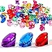 75pcs Multi-Colored Acrylic Gems Plastic Gemstones for Pirate Treasure Party Decoration Table Decorations Vase Filler Fish Tank etc. (Multi Color)