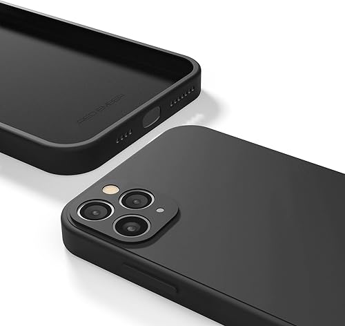 Miniatura 2 de Red Ember Funda a prueba de golpes para iPhone, funda protectora ultradelgada de silicona líquida con acabado mate con forro de microfibra suave