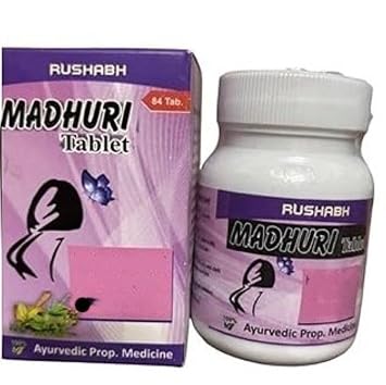 Madhuri Tablet 84 Tablets for girls and women (pack of 1)-By Rushabh Gahartwar