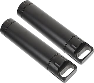 OHPHCALL 2 Pçs Caixa Pequeno Recipiente Mini Caso Organizador Titular Recipiente Pequena Caixa De Comprimidos Caixa De Viagem Caixa De Viagem Metal Completo Liga Alumínio