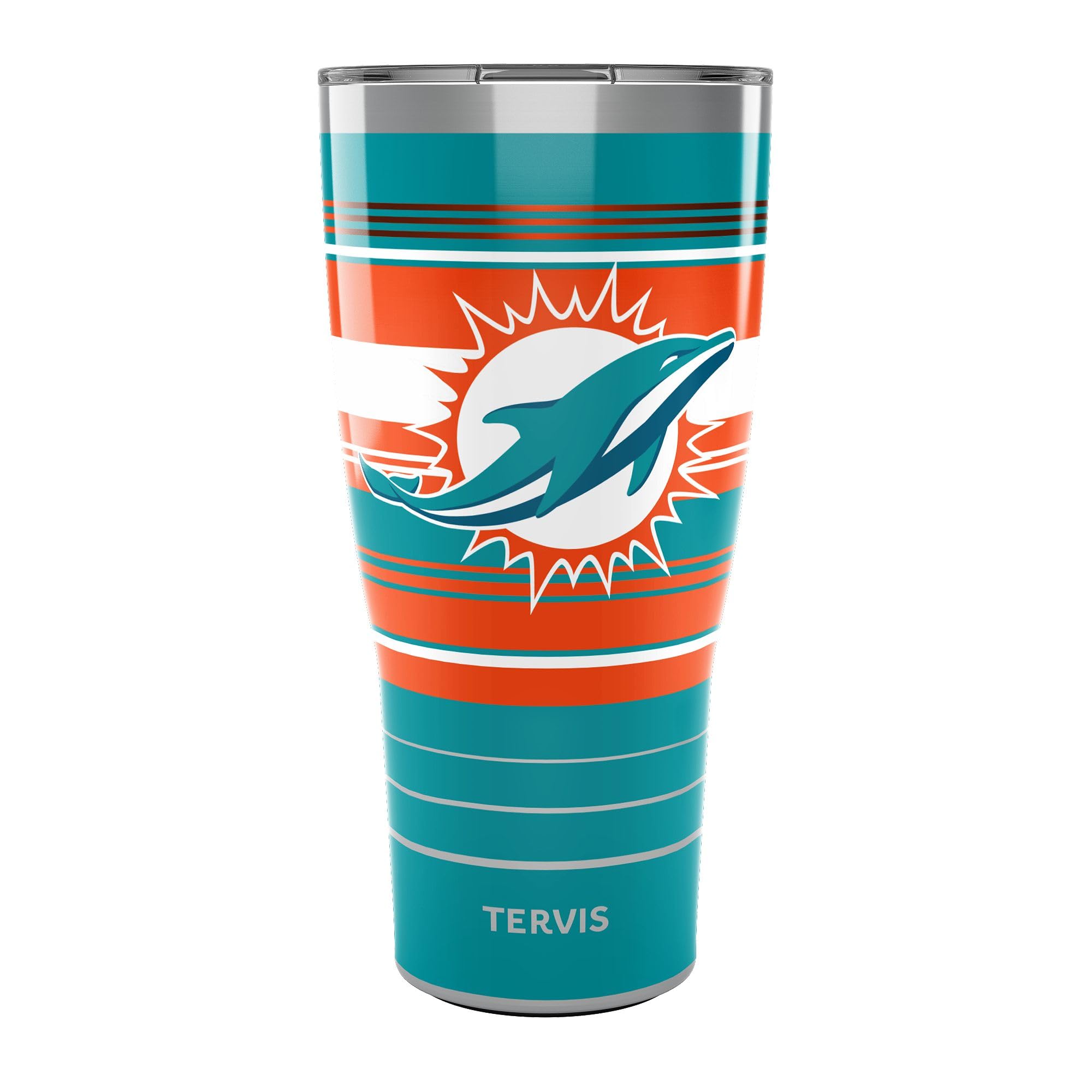 Gobelet isotherme Miami Dolphins Tervis acier inoxydable 887 ml mug transport thermique NFL